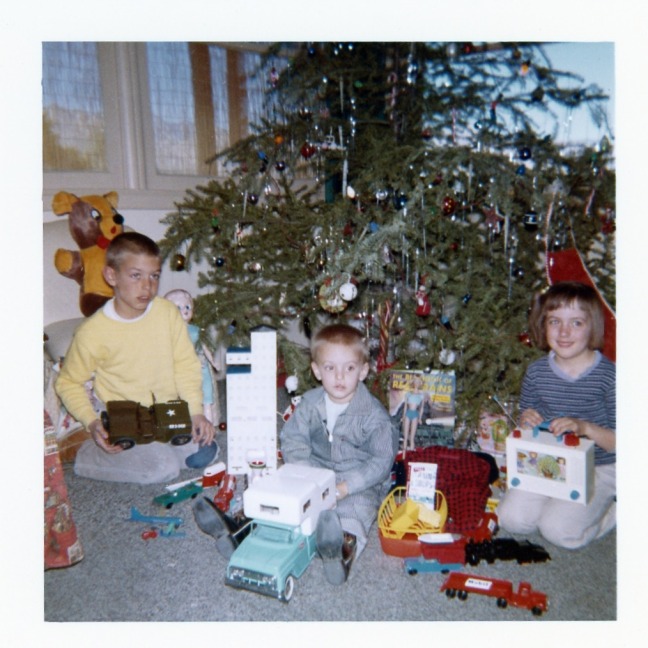 1963, christmas, donald, richard, barbara