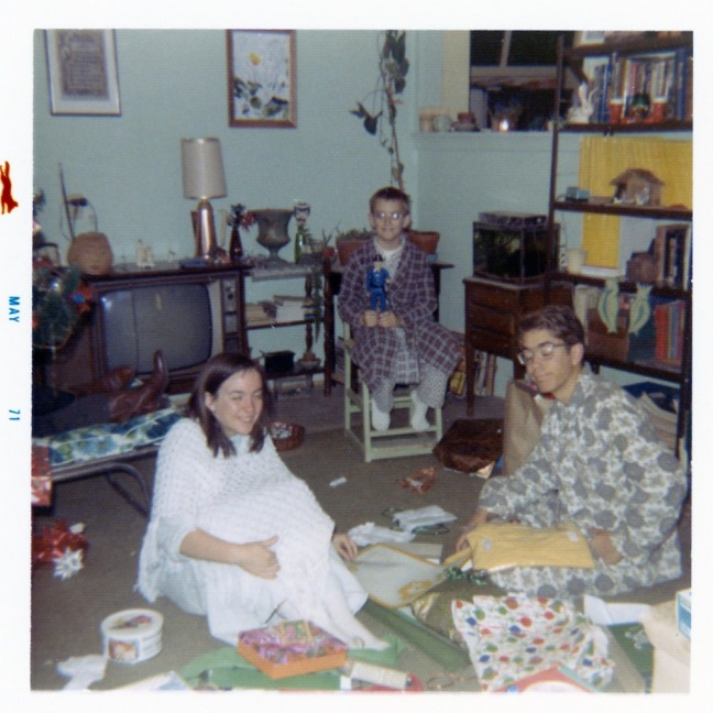 christmas 1970, barbara, richard, donald